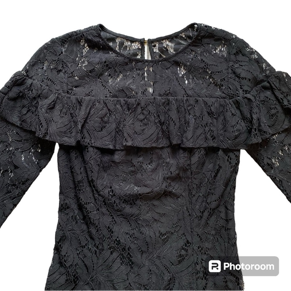 Crown and Ivy black lace dress, NWT - Picture 4 of 7